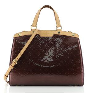 Louis Vuitton Brea Handbag Monogram Vernis Gm